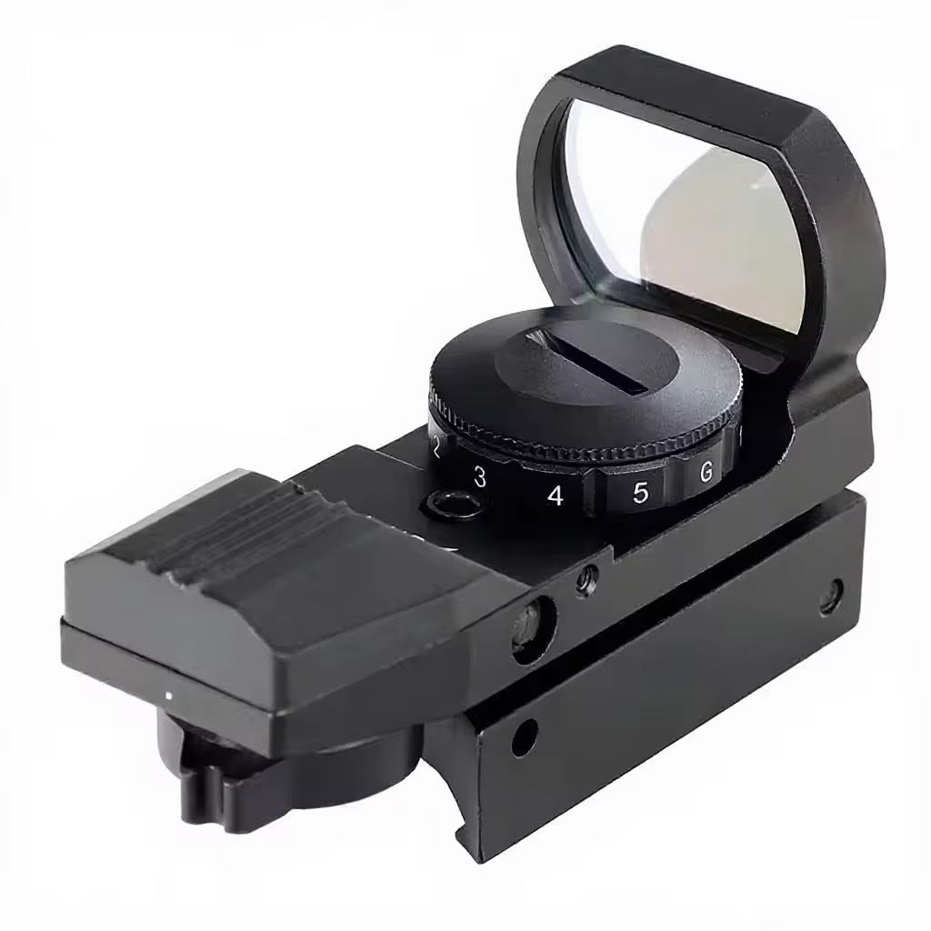 Manufacturer Wholesale Metal Four-Point Hd101 Holographic Sight Optical Scope Monocular Scope Slingshot Outdoor Accessories Spotting Scope