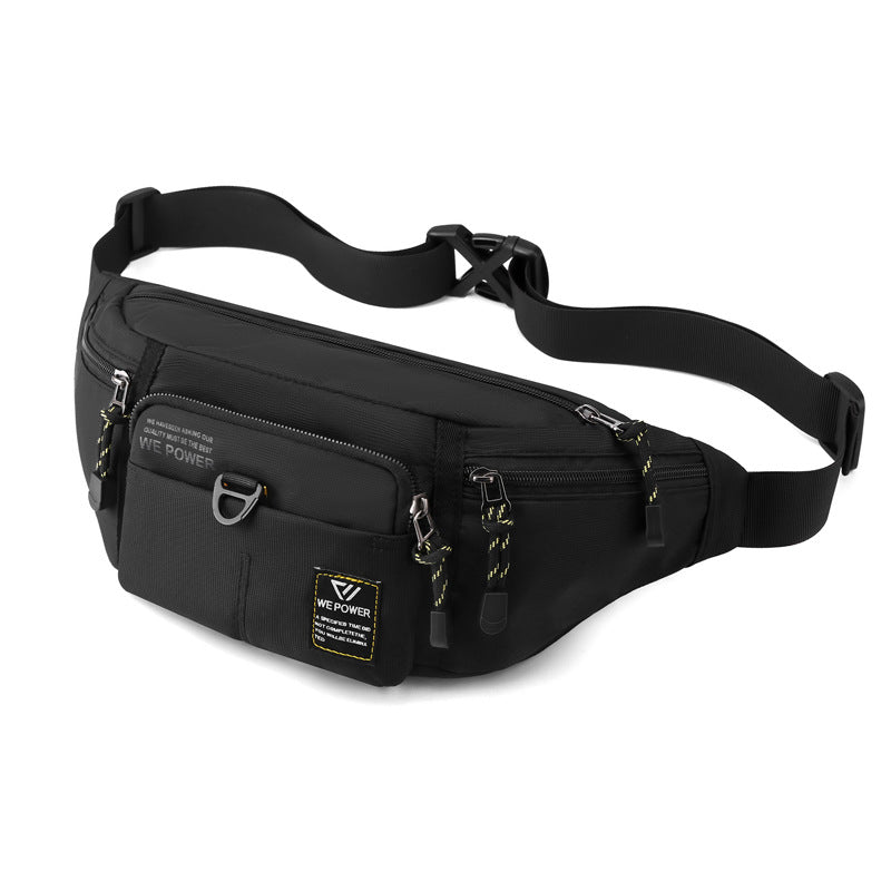 Wholesale New Fashion Chest Bag Outdoor Sports Waist Bag Mobile Phone Bag Men's Casual Crossbody Bag Cashier Bag Simple Backpack