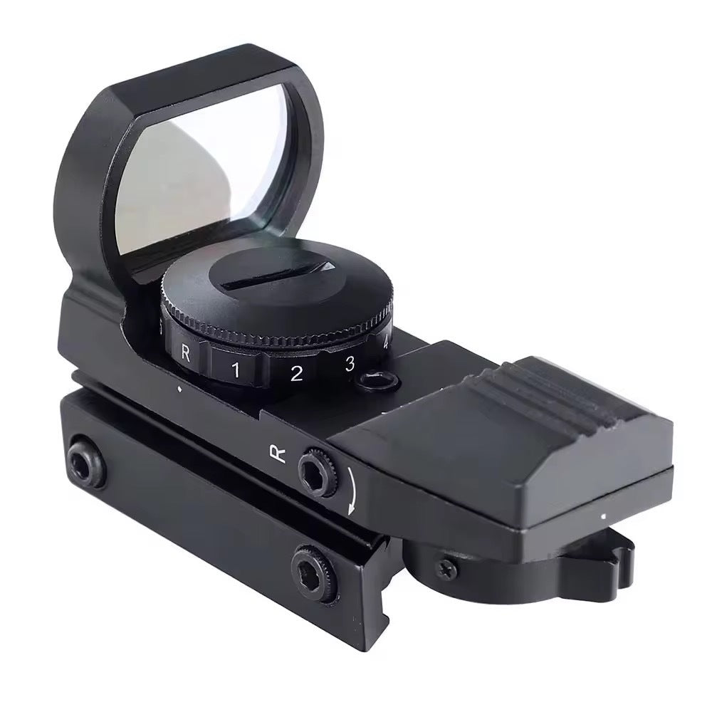 Manufacturer Wholesale Metal Four-Point Hd101 Holographic Sight Optical Scope Monocular Scope Slingshot Outdoor Accessories Spotting Scope