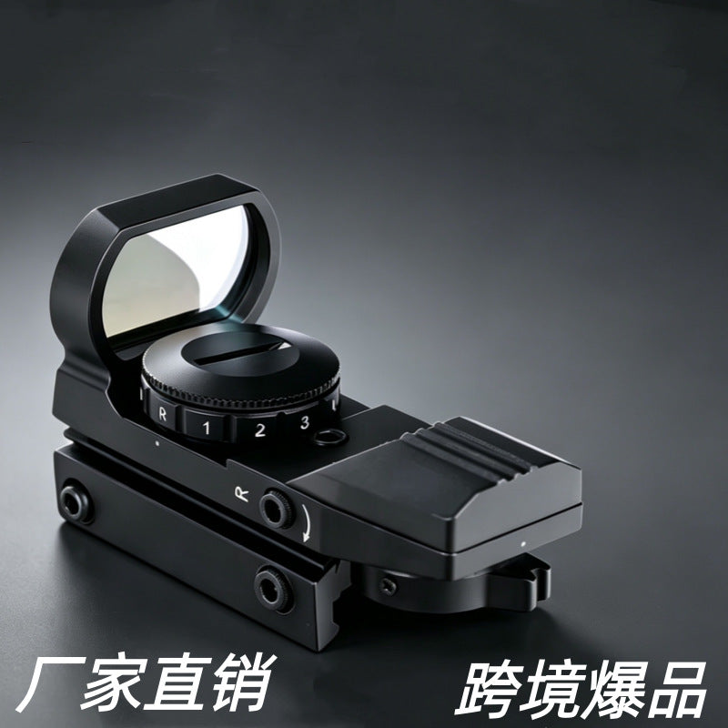 Manufacturer Wholesale Metal Four-Point Hd101 Holographic Sight Optical Scope Monocular Scope Slingshot Outdoor Accessories Spotting Scope
