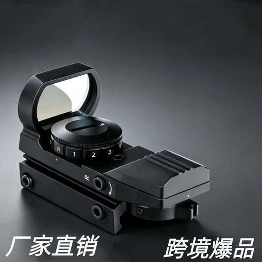 Manufacturer Wholesale Metal Four-Point Hd101 Holographic Sight Optical Scope Monocular Scope Slingshot Outdoor Accessories Spotting Scope