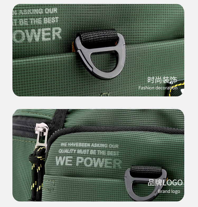 Wholesale New Fashion Chest Bag Outdoor Sports Waist Bag Mobile Phone Bag Men's Casual Crossbody Bag Cashier Bag Simple Backpack