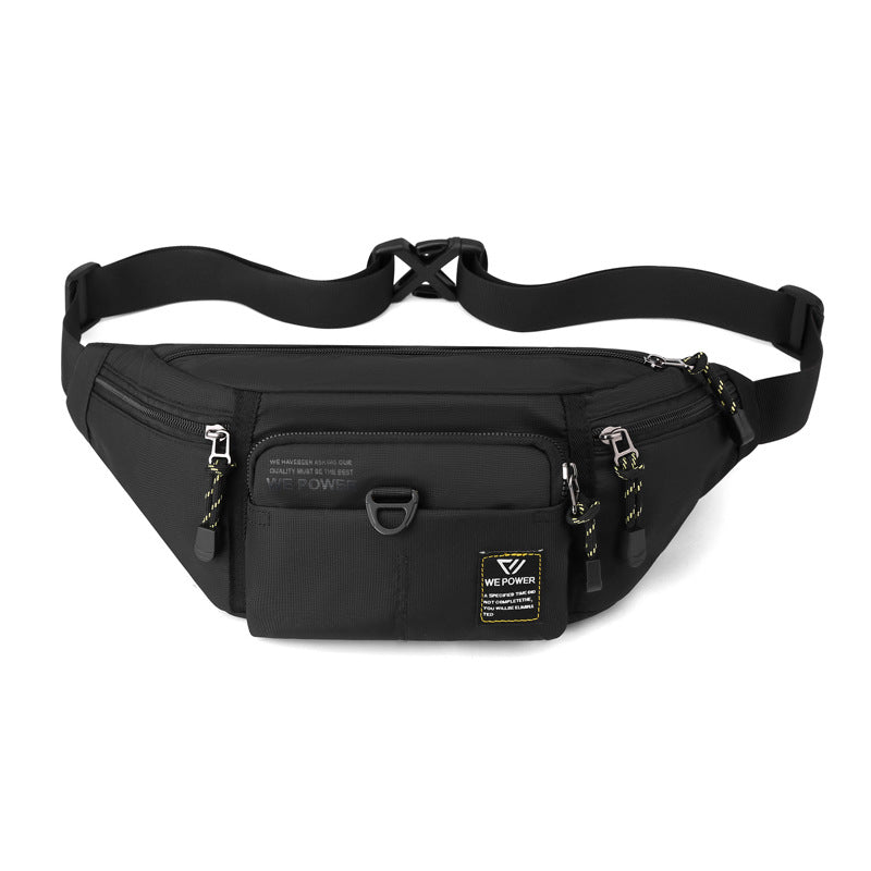Wholesale New Fashion Chest Bag Outdoor Sports Waist Bag Mobile Phone Bag Men's Casual Crossbody Bag Cashier Bag Simple Backpack
