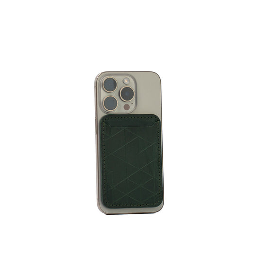 Leather Wallet compatible with MagSafe - Classic (Vectors)